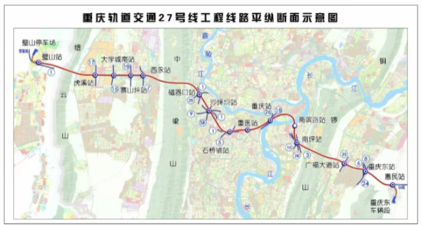 重庆27号线中梁山隧道实现双线贯通