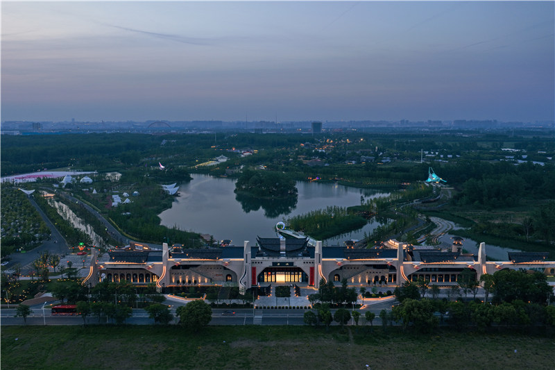 磨滩夜景